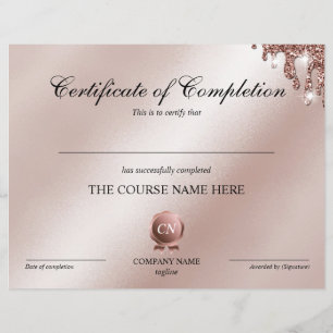 Certificat de fin de cours