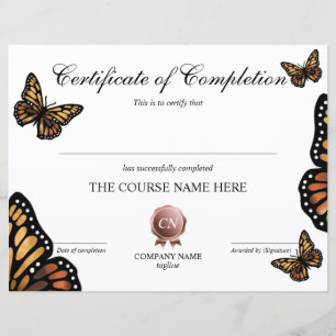 Certificat de fin de cours