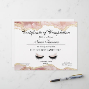 Certificat de fin de cours