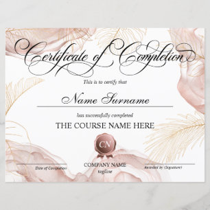 Certificat de fin de cours