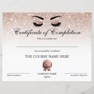 Certificat de fin de cours