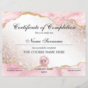 Certificat de fin de cours