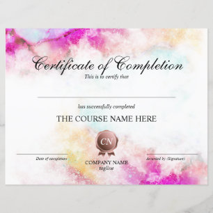 Certificat de fin de cours
