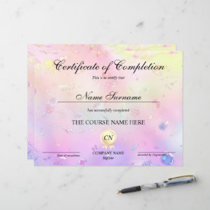Certificat de fin de cours