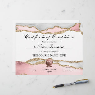 Certificat de fin de cours