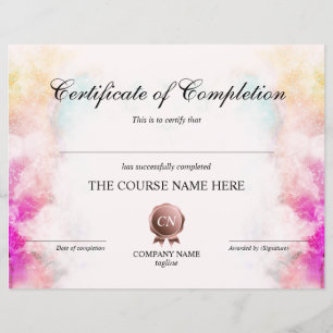 Certificat de fin de cours