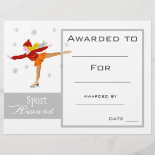 Certificat de patinage sportif