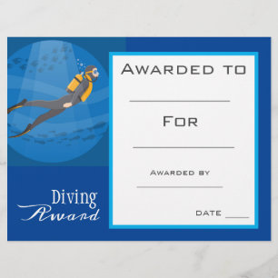 Certificat de plongée sportive