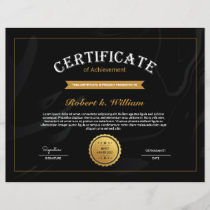 Certificat De Réussite