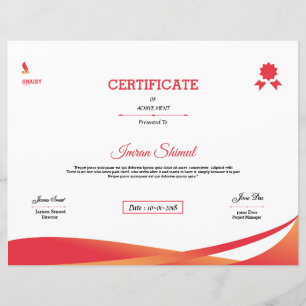 Certificat De Réussite