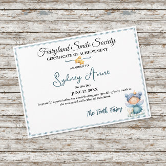 Certificat de Réussite de la Société du Sourire de