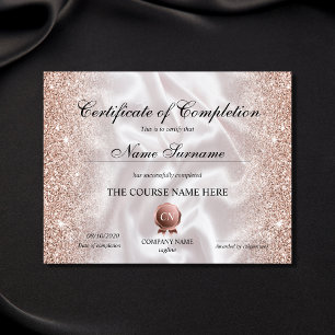 Certificat de Réussite du Cours de Formation