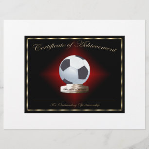 Certificat de réussite en football