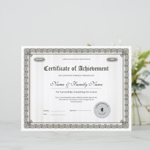 Certificat de réussite minimal