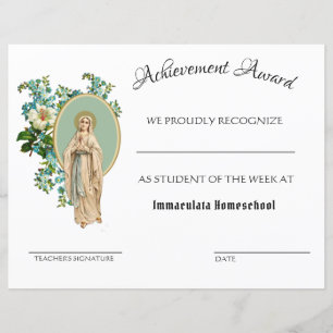 Certificat d'école de religion catholique