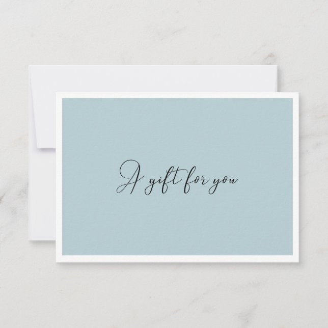 CERTIFICAT D'ENTITÉ D'AFFAIRES| Moderne gris-bleu (Devant)