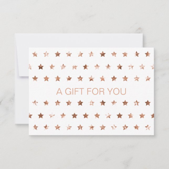 CERTIFICAT D'ENTREPRISE Glitter Stars (Devant)