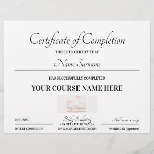 Certificat en ligne de cours de base