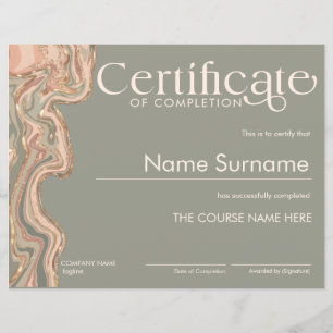 Certificat minimal d'achèvement Boho