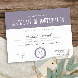 Certificat minimal de participation du prêteur