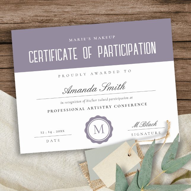 Certificat minimal de participation du prêteur (Créateur téléchargé)