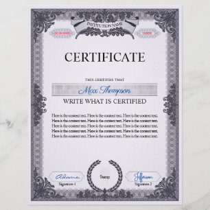 Certificat multifonction