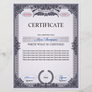 Certificat multifonction