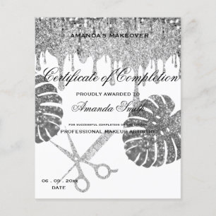 Certificat noir blanc or de fin d'études