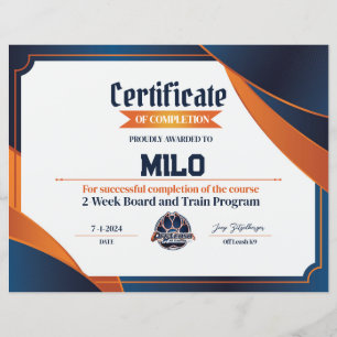 Certificat OLK9 #11