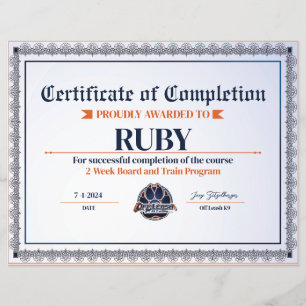 Certificat OLK9 #12