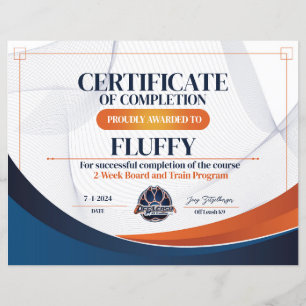 Certificat OLK9 #8