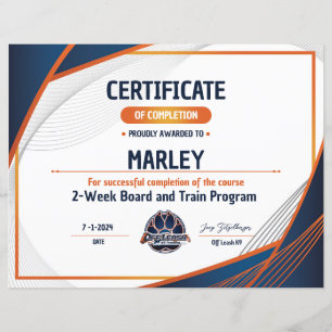 Certificat OLK9 #9