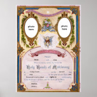 certificate married poster