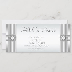 Certificats-cadeaux Certificats-cadeaux d'entrepri
