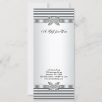 Certificats cadeaux d'affaires Silver Diamonds