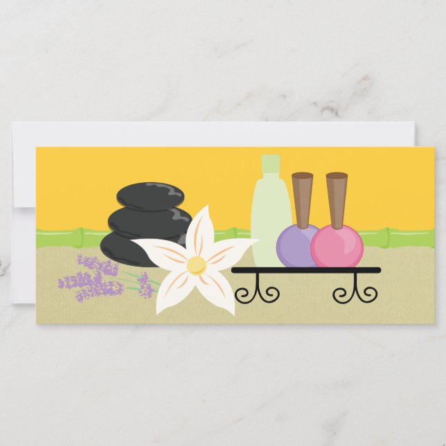 Certificats cadeaux de Spa ou de salon de ongles (Devant)