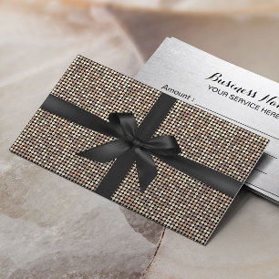 Certificats cadeaux Parties scintillant Gold moder