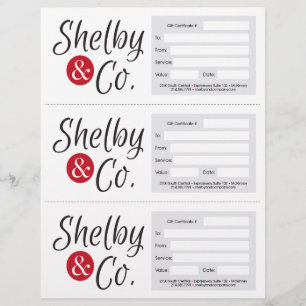 certificats-cadeaux shelby & co.