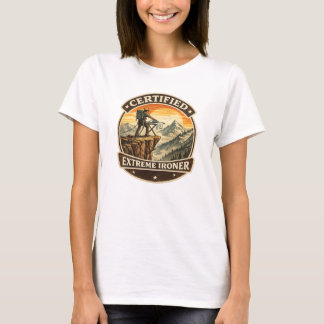 Certifié Ferreur Extrême TShirt Vintage Montagne