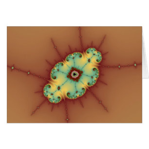 Cerveau carré - Carte Fractale