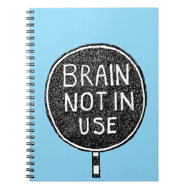 Cerveau non utilisé : Carnet (Devant)