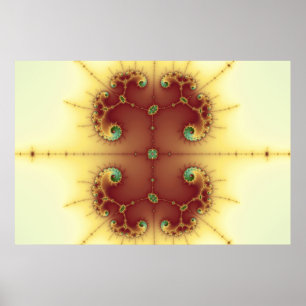 Cerveau - Poster fracturé