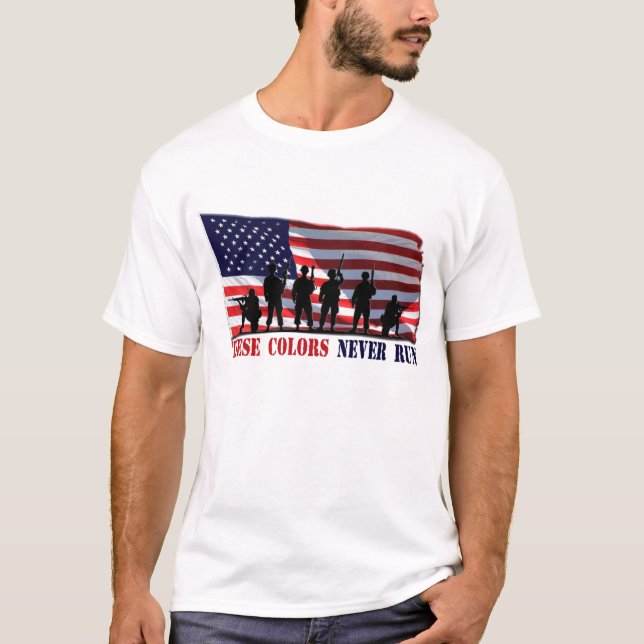 Ces couleurs ne courent jamais le T-shirt (Devant)