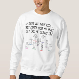 Ces enfants ont volé mon sweatshirt de coeur