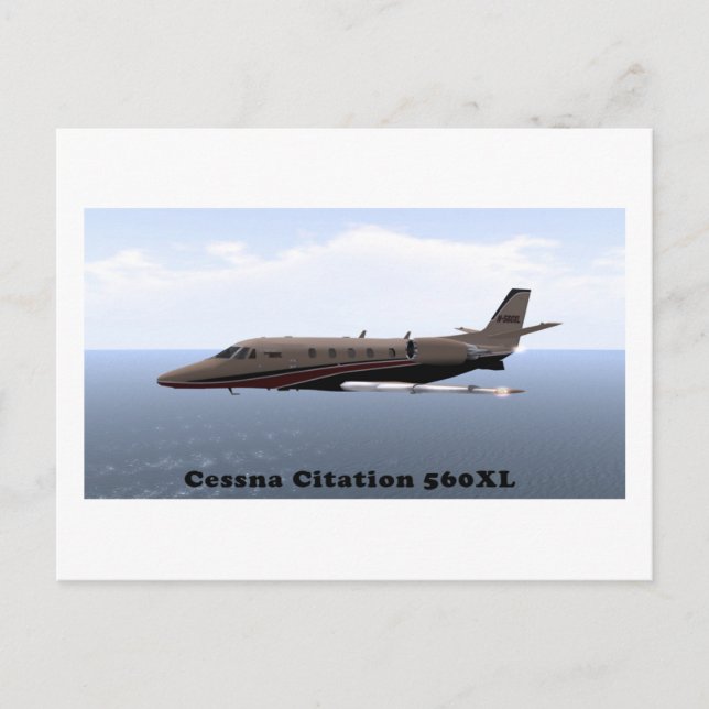 Cessna Citation 560XL Carte postale (Devant)