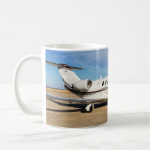 Cessna CitationJet CJ1 Airplane Mug
