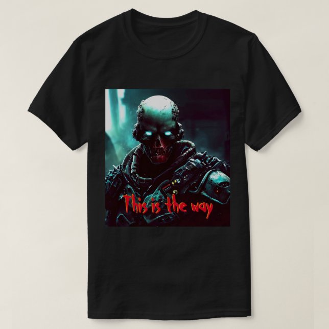 C'Est Ainsi | Mando Zombie Soldier | T-shirt (Design devant)