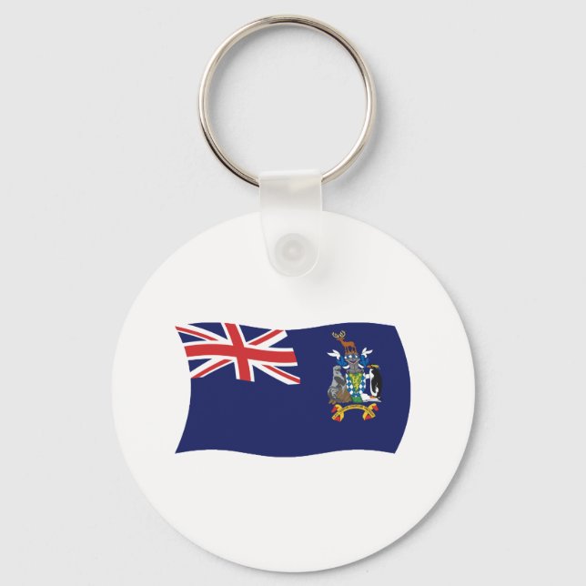 C'est ainsi Porte-clés drapeau Géorgie et Sandwich (Recto)
