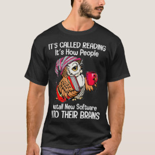 C'est appelé lecteur de t-shirt de lecture amateur