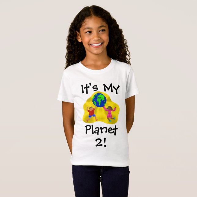 C'est aussi ma planète ! T-shirts (Devant entier)